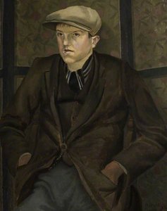 Portret Van Een Jongeman — Gilbert Spencer