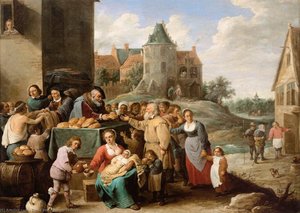Les Œuvres De Miséricorde — David Téniers Le Jeune
