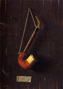 The Meerschaum — William Michael Harnett