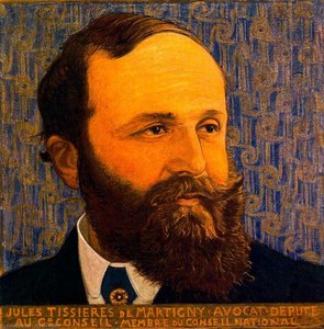 Portrait Of Jules Tissières — Ernest Biéler