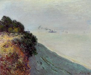 The English Coast, Penarth — Alfred Sisley