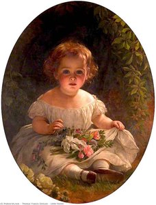 Little Florist — Sir Thomas Francis Dicksee