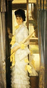 Portrait Of Miss Lloye — Jacques Joseph Tissot