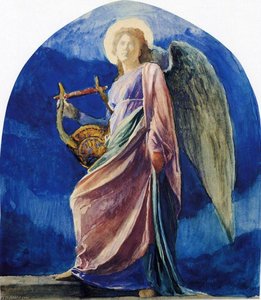 The Harpist — Thomas P Anshutz