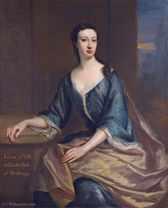 Juliana Boyle, Countess Of Ailesbury — Jonathan Richardson The Elder