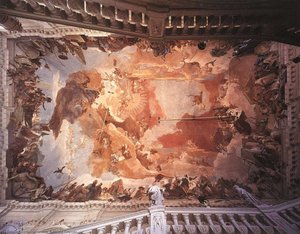 Apollon Et Les Continents — Giambattista Tiepolo