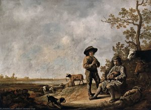 Piping Shepherds — Aelbert Jacobsz Cuyp
