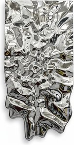 Stainless Steel Wave Wall Sculpture