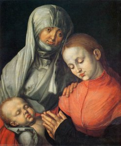 Saint Anne Avec La Vierge Et L'enfant — Albrecht Dürer