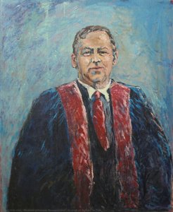 Portrait Of Prof Ae Du Toit — Nicolaas Johannes Roosenboom