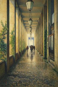 Luminous Passage: An Afternoon In Ochre And Light — Camille Caron