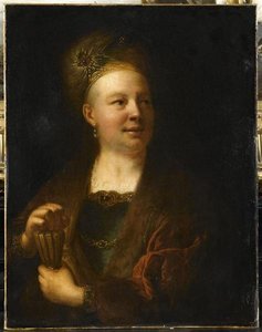 Portrait Presume De L'acteur Lakain — Alexis Grimou