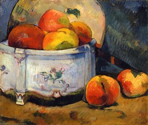 Natura Morta Con Pesche — Eugène Henri Paul Gauguin