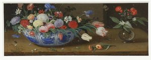 Nature Morte À La Corbeille De Fleurs — Jan Van Kessel