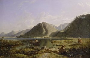 End Of Lake Geneva — James Francis Danby