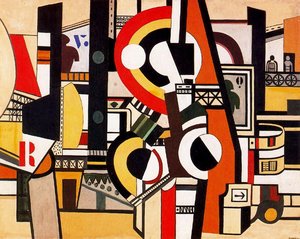 Los Discos En La Ciudad — Fernand Léger