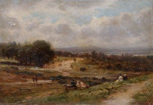 West Heath Road And Telegraph Hill, Looking From Flagstaff Towards Harrow — Robert Finlay Mcintyre
