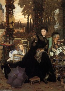 A Widow — Jacques Joseph Tissot