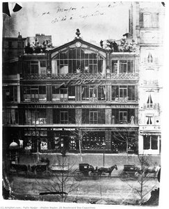 Atelier Nadar, 35 Boulevard Des Capucines — Félix Nadar