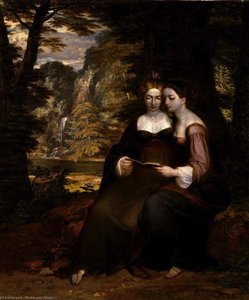 Hermia And Helena — Washington Allston