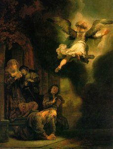 Învățătorul Plecând În Familie — Rembrandt Van Rijn