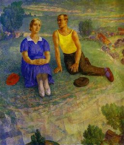 Spring — Kuzma Petrov-vodkin