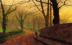 Stapleton Park Near Pontefract Sun — John Atkinson Grimshaw