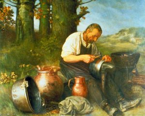 The Tinker — Alphonse Legros