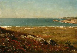 Beach At Newport — Thomas Worthington Whittredge