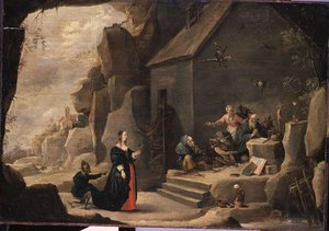 La Tentation De Saint Antoine — David Teniers Młodszy