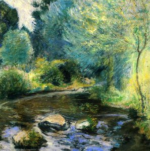 Spring Stream — John Henry Twachtman