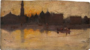 Gray Day In Spring, Venice — Tom Roberts