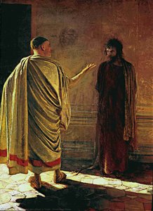 What Is Truth. Christ And Pilate — Nikolai Ge