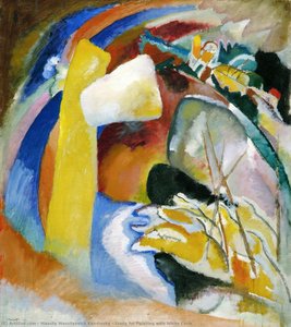 Study For Painting With White Form — Wassily Wassilyevich Kandinsky