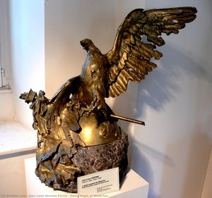 Dying Eagle Of Waterloo — Jean Leon Gerome Ferris