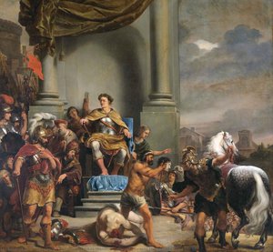 Consul Titus Manlius Torquatus Orders The Beheading Of His Son — Ferdinand Bol
