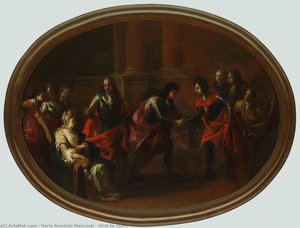 Visit To Court — Ilario Giacinto Mercanti