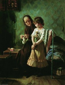 Grandmother And Granddaughter