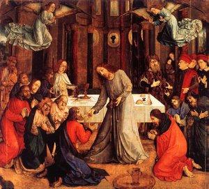 The Institution Of The Eucharist — Joos Van Wassenhove (giusto Da Guanto)