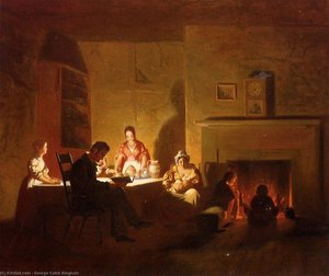 Family Life On The Frontier — George Caleb Bingham