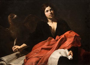Saint John The Evangelist — Valentin De Boulogne