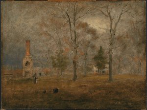 Gray Day, Goochland — George Inness