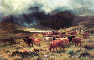 Near Loch Etive — Louis Bosworth Hurt