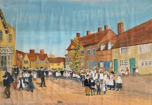 May Day, High Street, Knowle, Warwickshire — Evelyn Frances Wootton