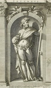 Saturn — Hendrik Goltzius