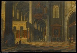 Intérieur D'église — Bartholomeus Corneliszoon Van Bassen
