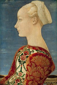 Profile Portrait Of A Young Lady — Antonio Del Pollaiuolo