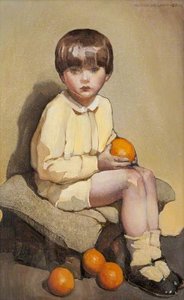 Little Boy With Oranges — Norah Neilson Gray