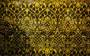 Victorian Hand-painted Wall Paintings — Frederick Leach, William Morris