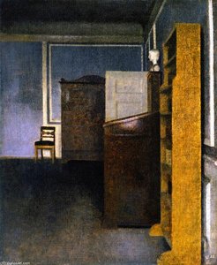 Interior, Strandgade 30 — Vilhelm (hammershøi)hammershoi